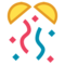 Confetti Ball emoji on HTC